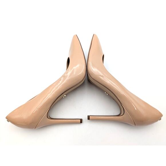 Sam Edelman Hazel Pointed Toe Patent Leather Heel Women's Beige Blush US8.5M - Picture 11 of 13